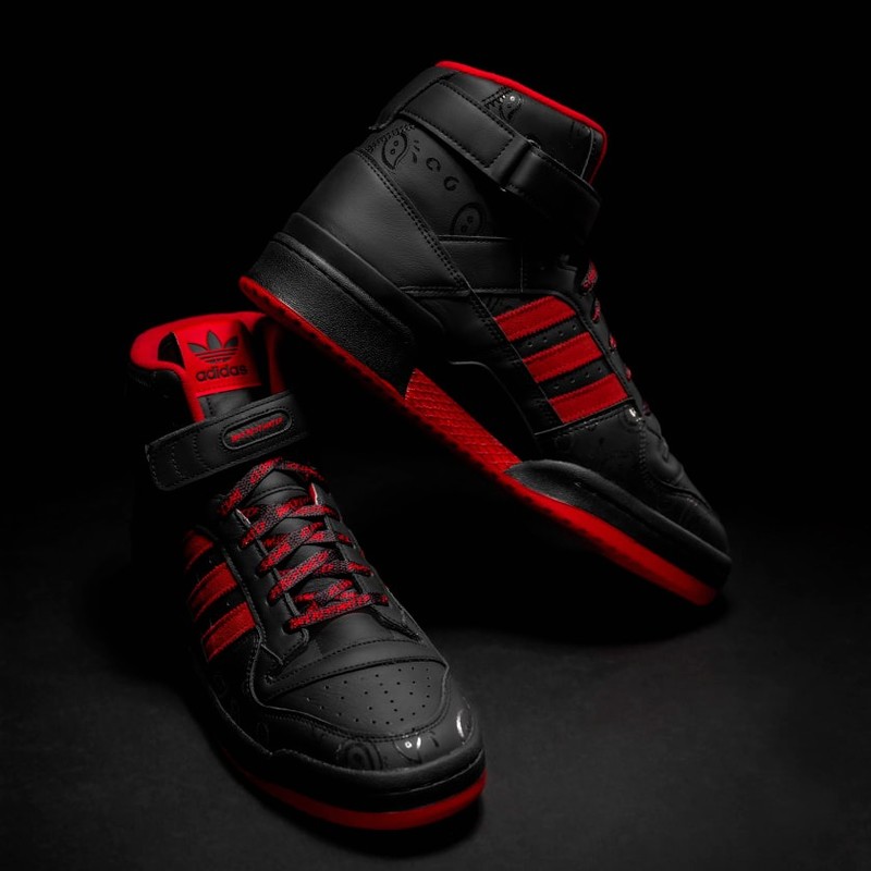 Black and red adidas hat store